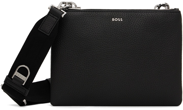Photo: BOSS Black Leather Bag