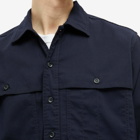 Beams Plus Men's Corduroy Adventure Shirt in Navy