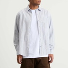 Café Mountain Men's Heritage Shirt in City Stripe