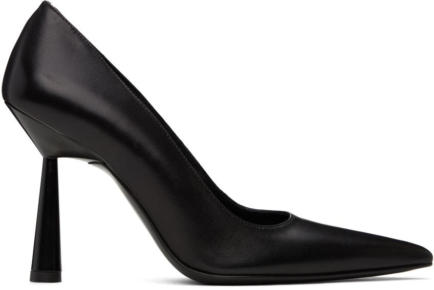 GIABORGHINI Black Balantine Heels