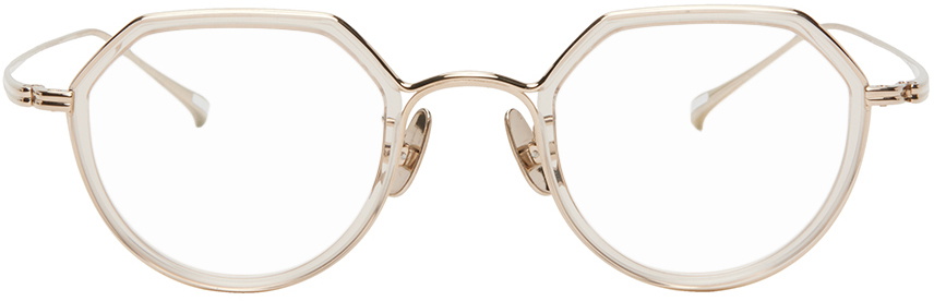 YUICHI TOYAMA. Gold Ludwig Glasses