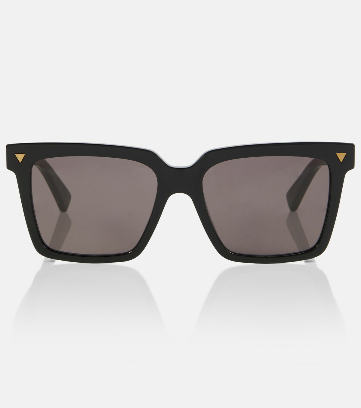 Bottega Veneta Eyewear BV1144S Geometric Cat-Eye Sunglasses - Black