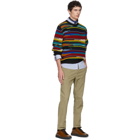 Missoni Multicolor Stripe Crewneck Sweater