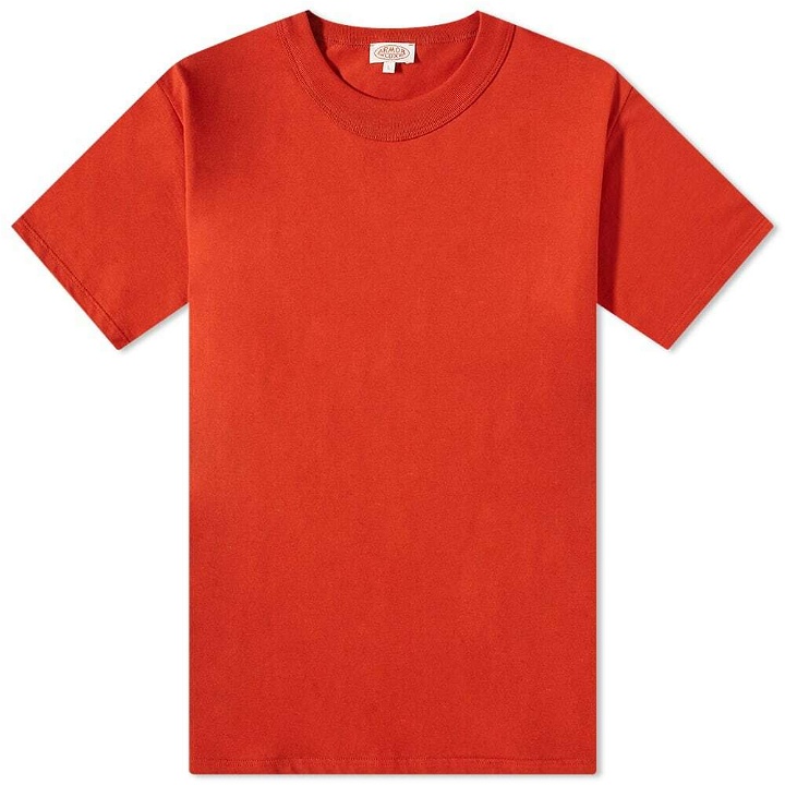 Photo: Armor-Lux Men's 70990 Classic T-Shirt in Orange