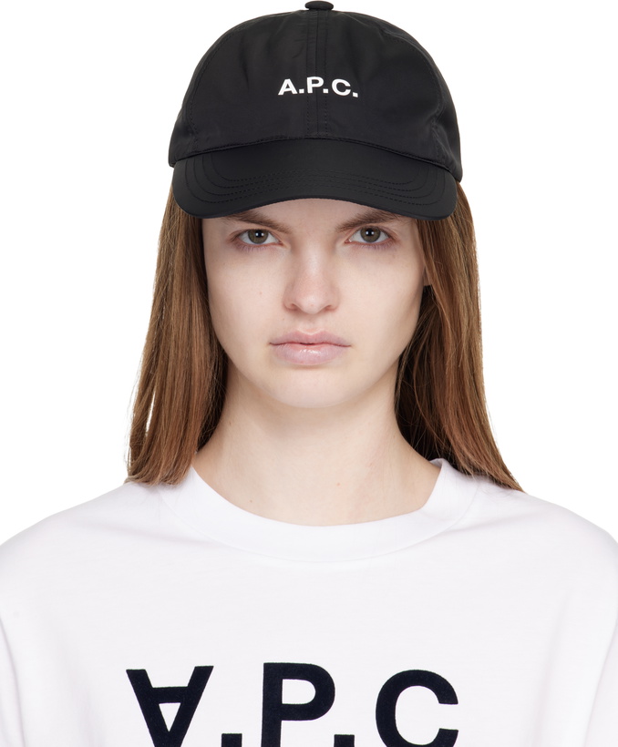 Photo: A.P.C. Black Charlie Cap