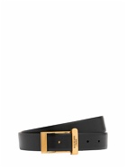 BALENCIAGA 3cm Clip Leather Belt