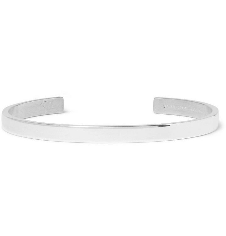 Photo: Le Gramme - Le 15 Polished Sterling Silver Cuff - Men - Silver