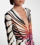 Roberto Cavalli Printed gown