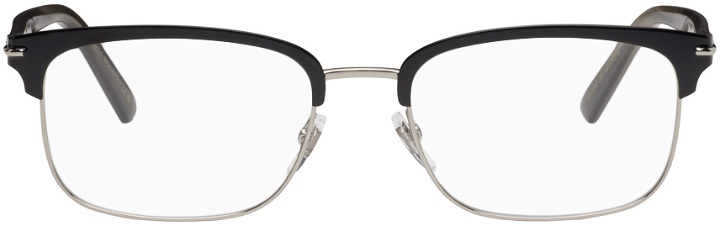 Photo: Gucci Silver Rectangular Glasses