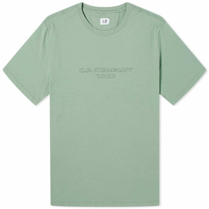 Photo: C.P. Company Men's Logo T-Shirt in Green Bay