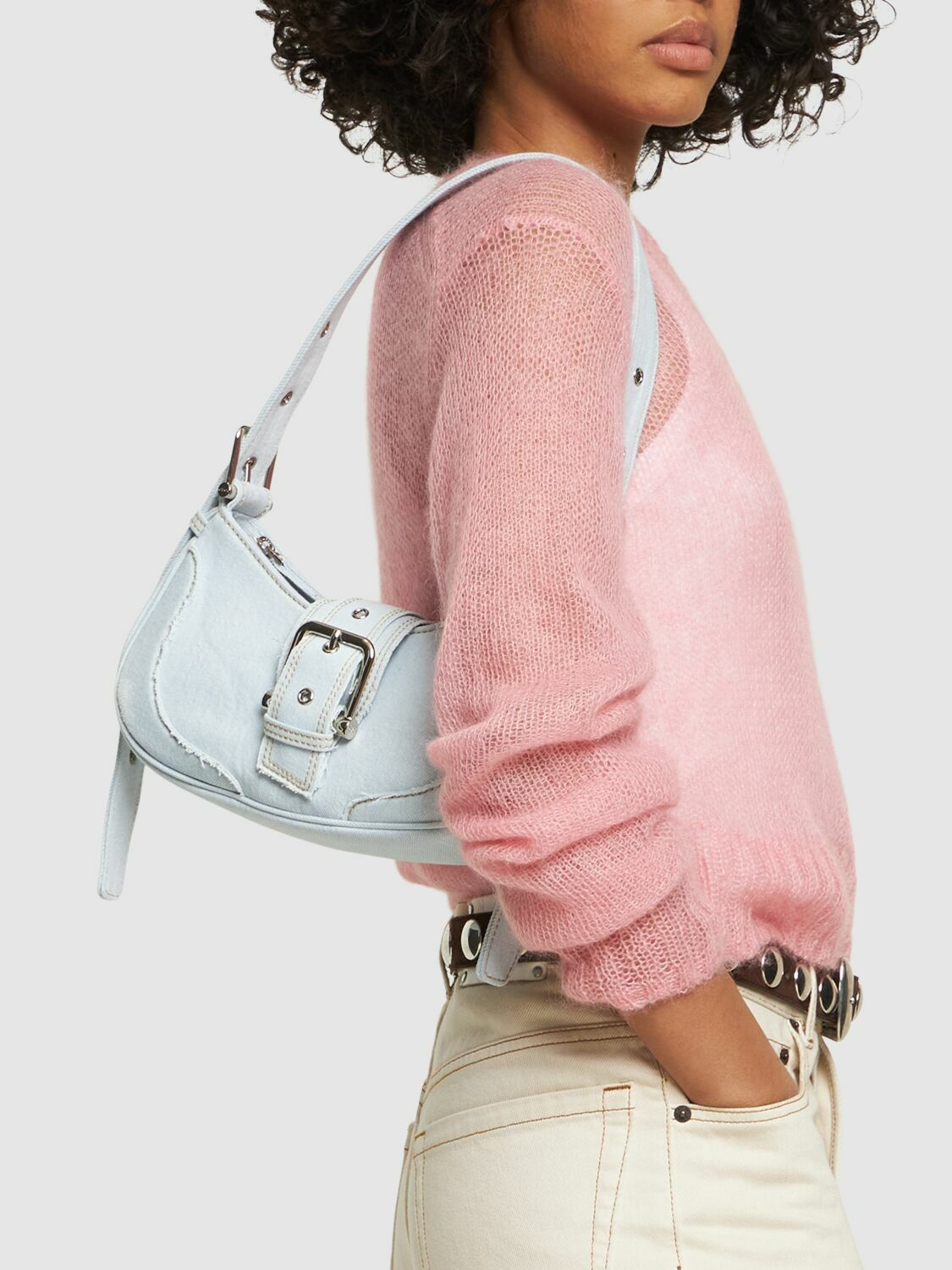 ショルダーバッグ・ポシェット Osoi Hobo Brocle Shoulder Bag - Leather - Pink OSOI Hobo Brocle Shoulder Bag in Pink | Lyst