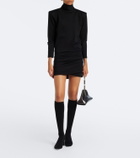 Rene Caovilla Sonia crystal-embellished knee-high boots