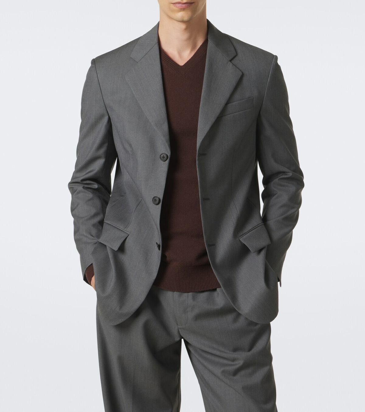 The Row Wren virgin wool suit jacket