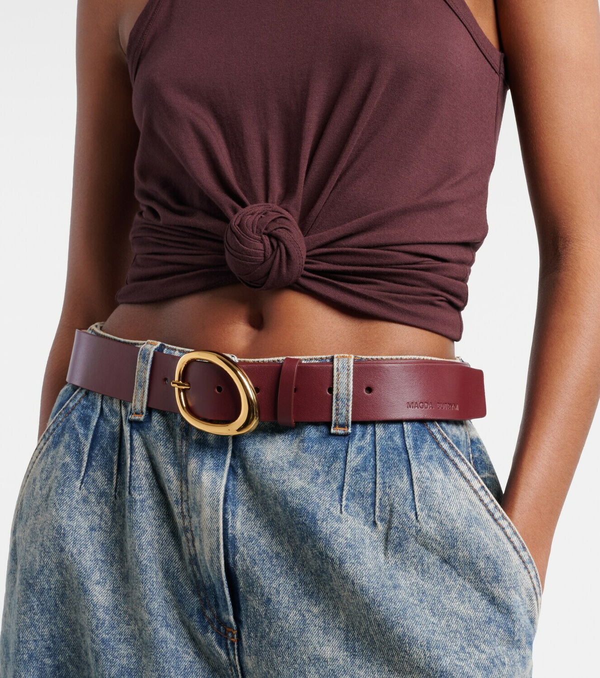 Magda Butrym Leather belt