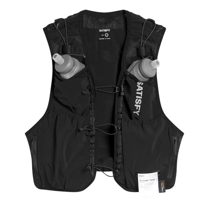 Photo: Satisfy Men's Justice Cordura 5L Hydration Vest in Black