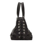 Ludovic de Saint Sernin Black Lace-Up Purssy Tote