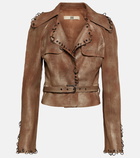 KNWLS Helix leather jacket