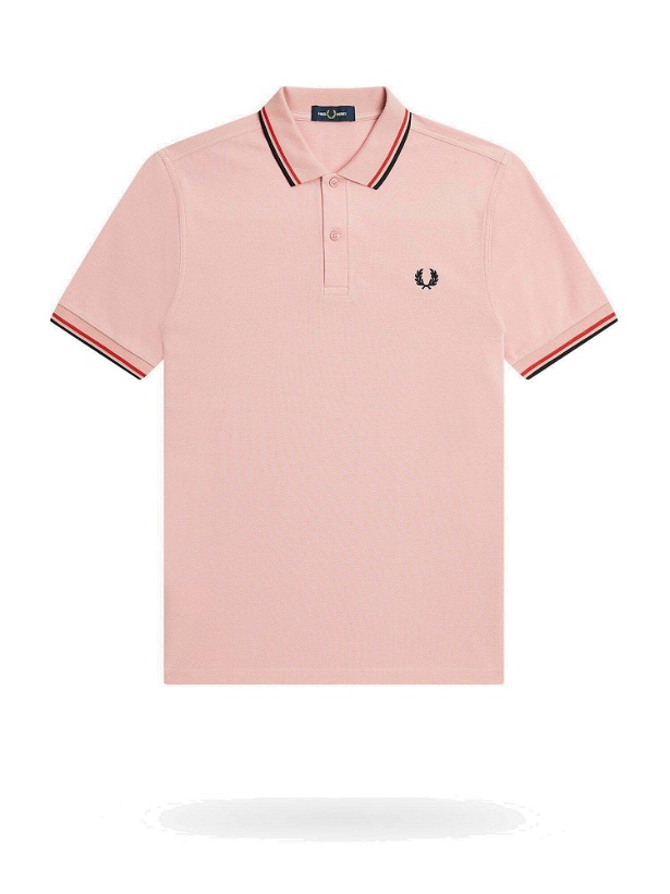 Photo: Fred Perry Polo Shirt Pink   Mens