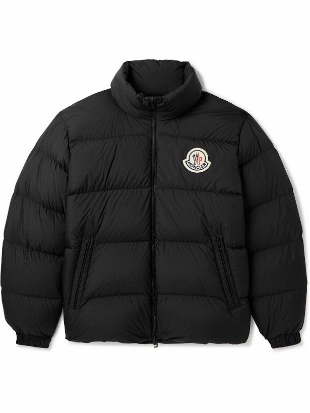 Photo: Moncler - Citala Logo-Appliquéd Quilted Shell Down Jacket - Black