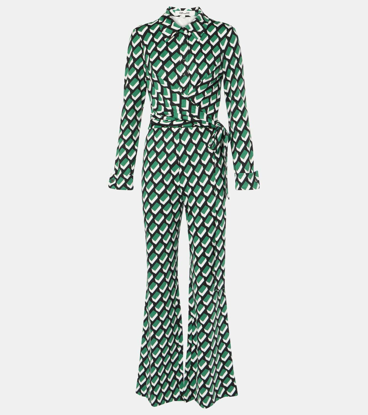Diane von Furstenberg Michele printed jumpsuit