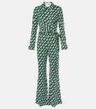 Diane von Furstenberg Michele printed jumpsuit
