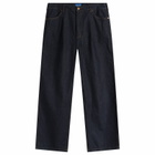 Larriet Men's Frederick Pleated Pant in Indigo Denim
