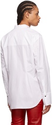 Maximilian White Cotton Shirt