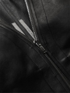 Rick Owens - Klaus Slim-Fit Leather Jacket - Black