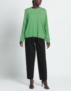 Goes Botanical Womens Sweater in Green
