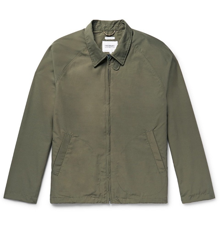 Photo: Freemans Sporting Club - Cotton and Nylon-Blend Jacket - Army green
