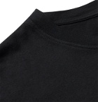 Moncler Genius - 7 Moncler Fragment Hiroshi Fujiwara Layered Printed Cotton-Jersey T-Shirt - Black