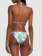 ZIMMERMANN Raie Floral Triangle Bikini Set