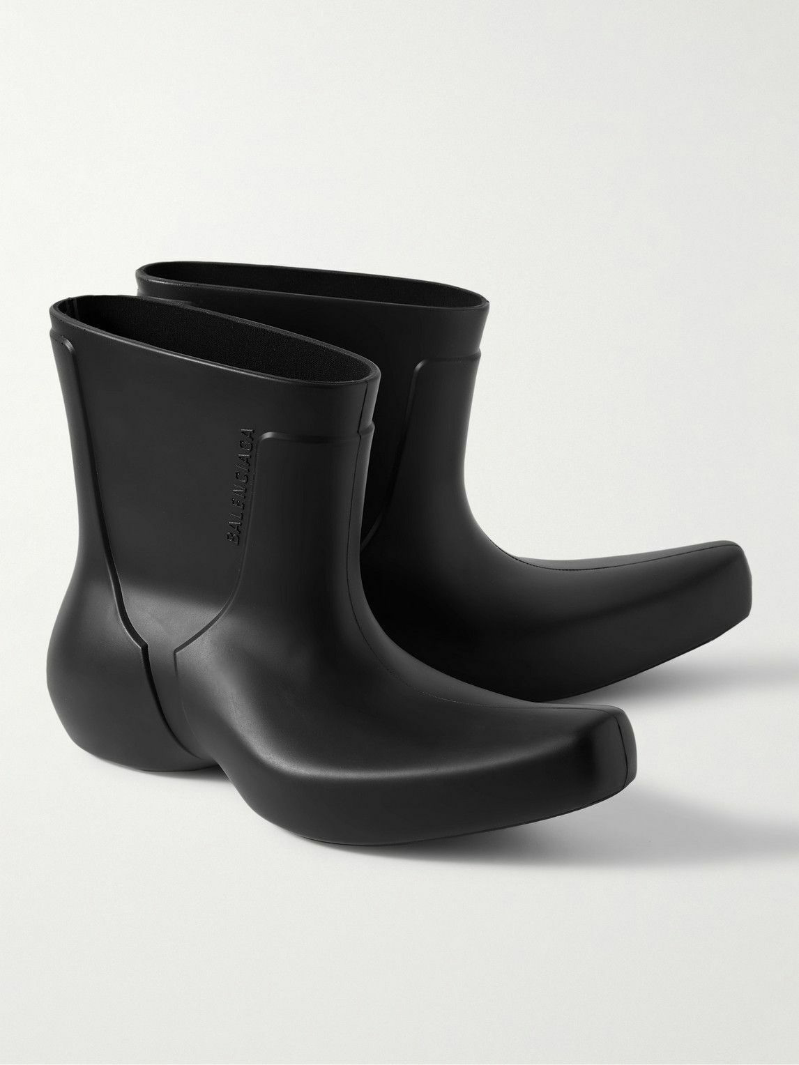 Balenciaga - Excavator Rubber Boots - Black Balenciaga