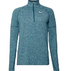 Nike Running - Element Mélange Dri-FIT Half-Zip Top - Blue
