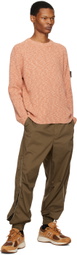 Stone Island Shadow Project Brown Ventilation Cargo Pants