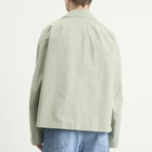 Dries Van Noten Men's Washed Heavyweight Cotton Jacket in Pistache