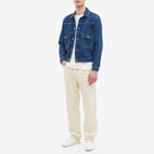 Edwin Men's E-Classic Jacket in Blue Mid Stone Wash