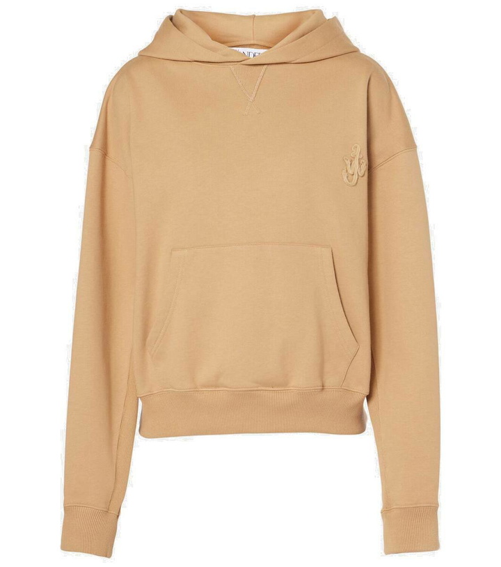 Photo: JW Anderson Logo cotton jersey hoodie