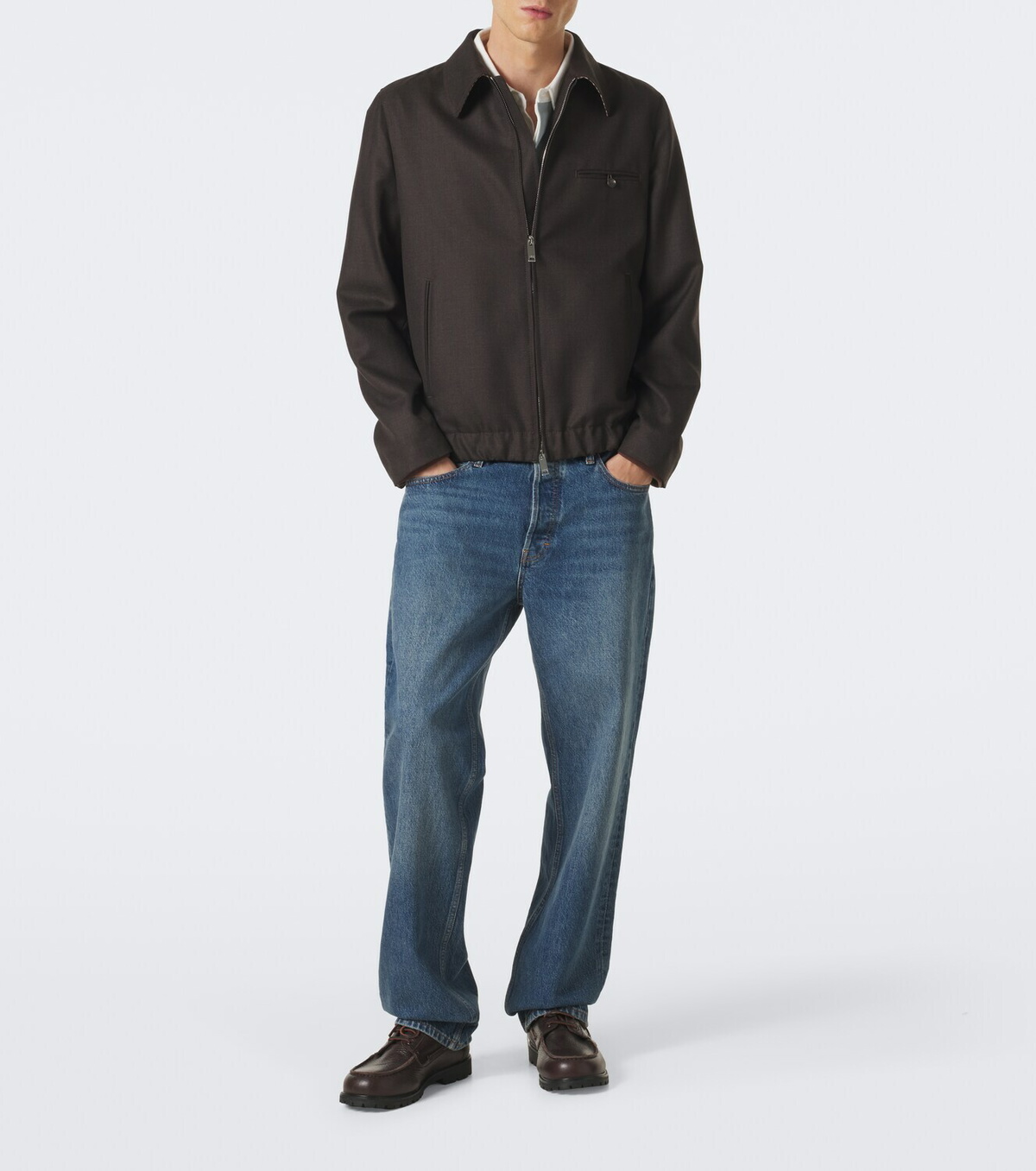 Slowear Virgin wool blouson jacket