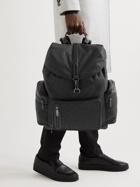 Ermenegildo Zegna - Leather-Trimmed Wool Backpack