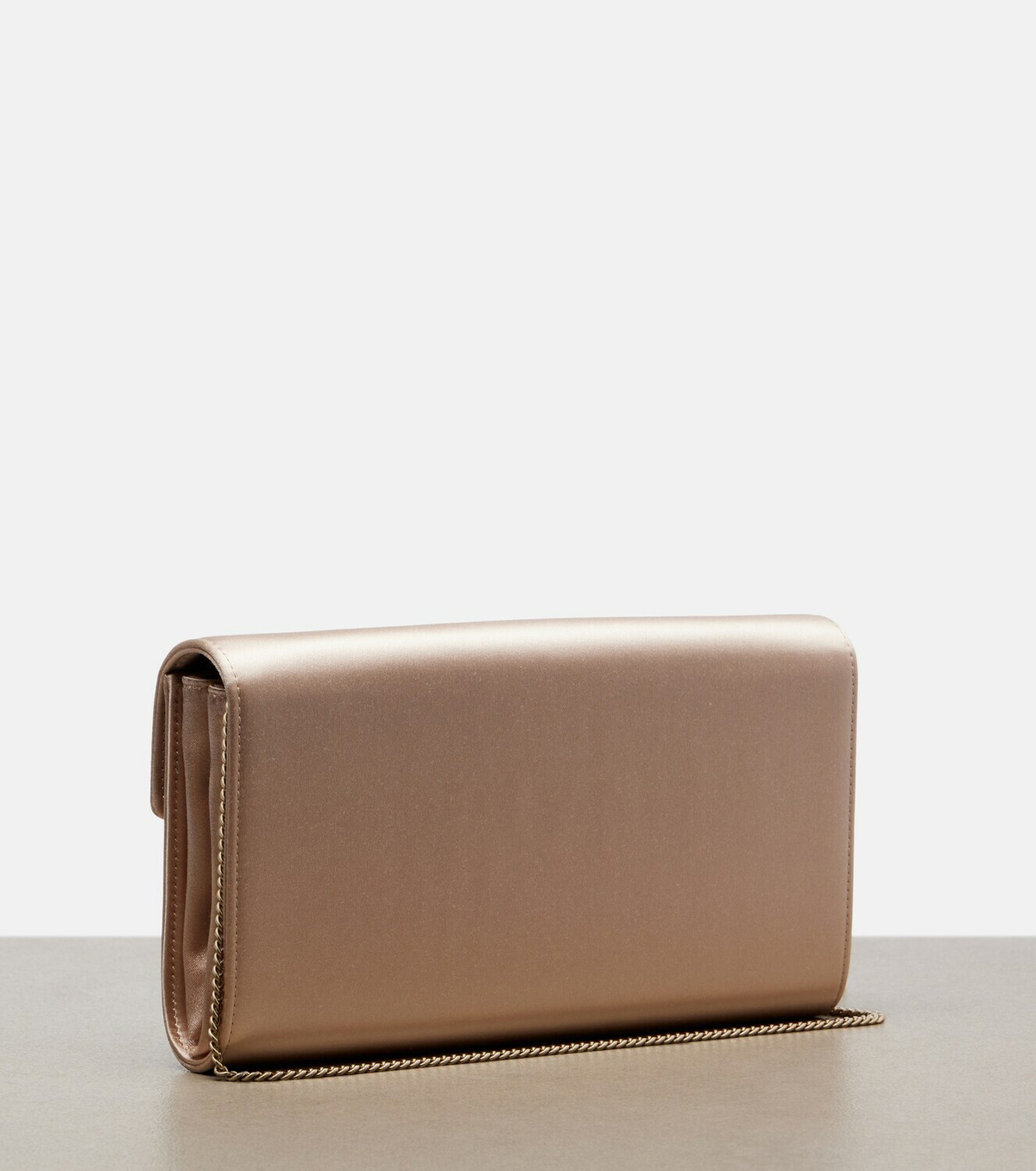 Roger Vivier Efflorescence embellished satin clutch