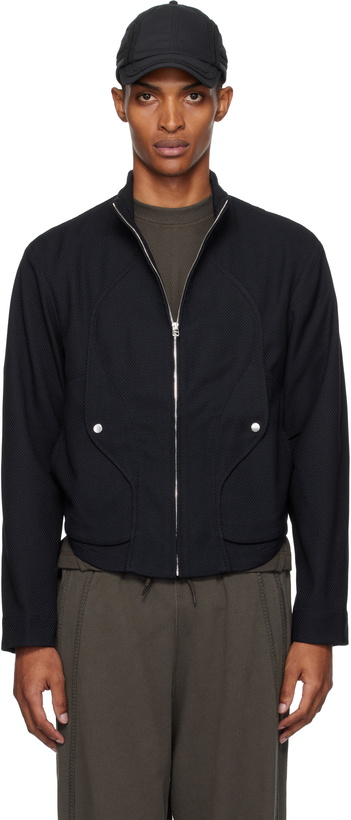 Photo: _J.L - A.L_ Navy Permian Jacket