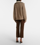 Brunello Cucinelli Cropped cotton flared pants