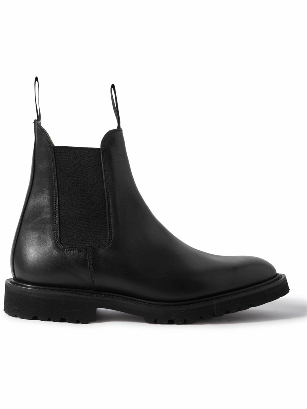 Photo: Tricker's - Gigio Leather Chelsea Boots - Black