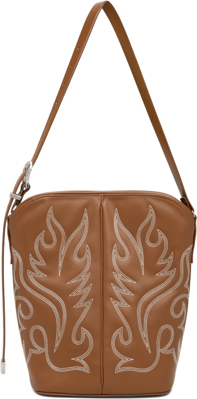 Photo: Toga Pulla Tan Western Shoulder Bag