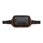 Burberry Black and Brown Moulded West Waist Pouch