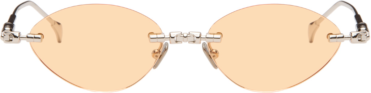 Kuboraum Silver H65 Sunglasses