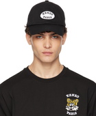 Kenzo Black Kenzo Paris VERDY Edition Embroidered Cap