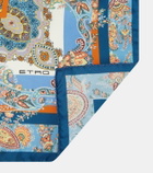 Etro Printed silk scarf