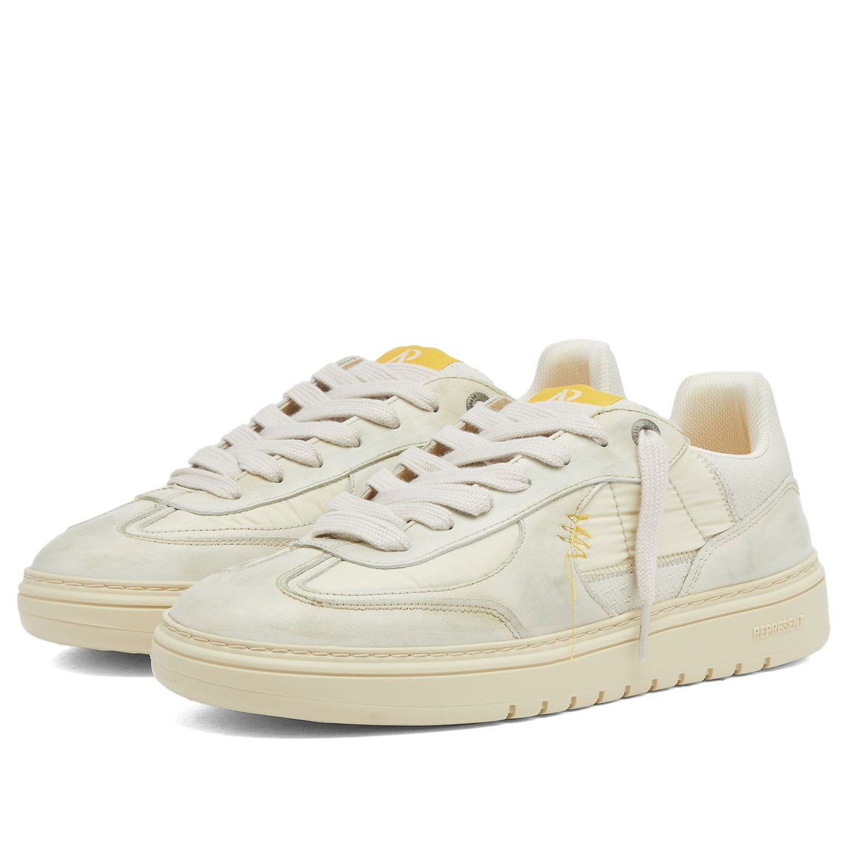 END. x Represent Virtus Sneaker in Vintage White